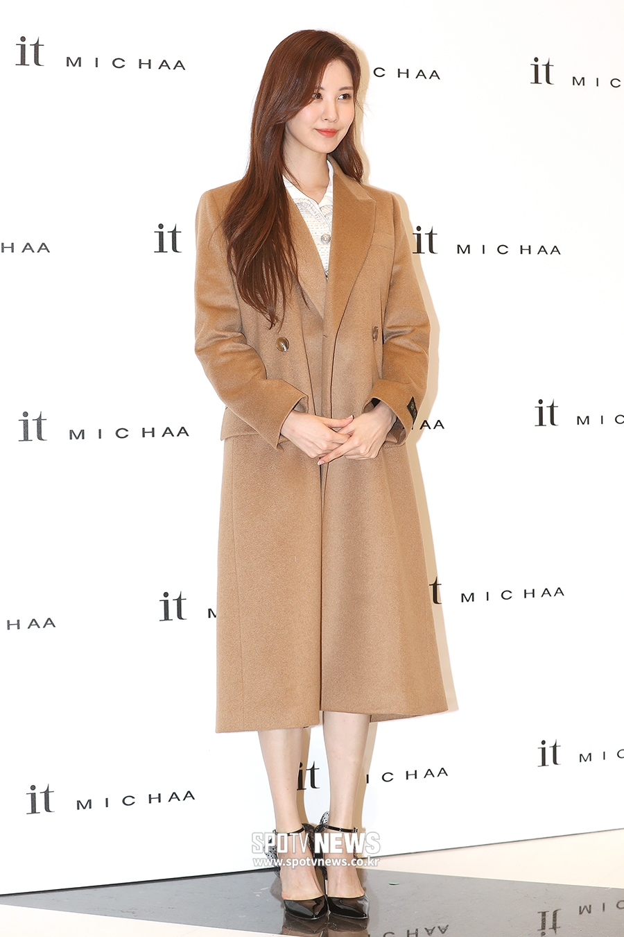 [포토S] 서현, 우아한 롱코트