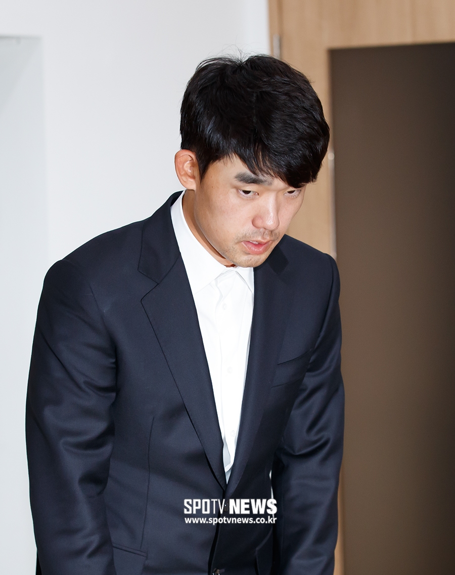 [포토S] 갤러리 욕설 논란, 상벌위 출석한 김비오