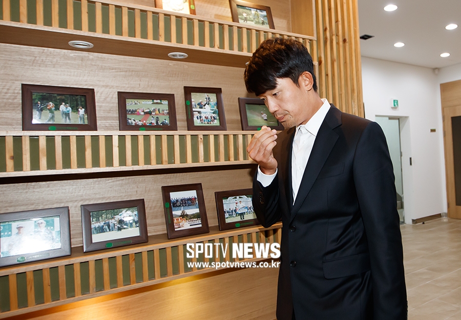 [포토S] 김비오, 상벌위 출석한 우승자