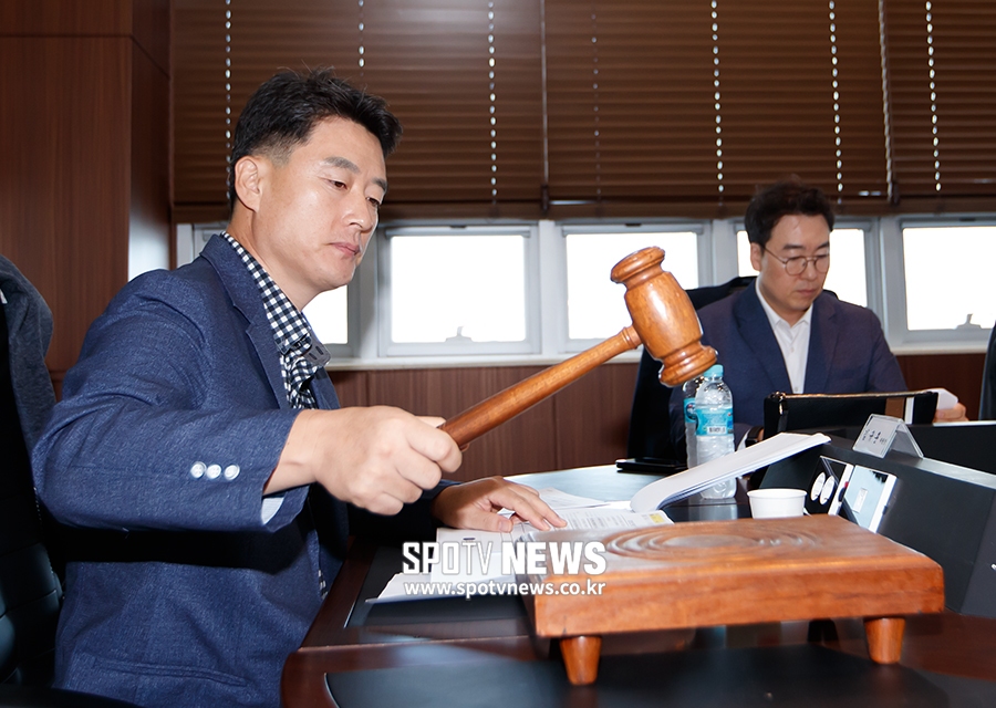 [포토S] 김비오 상벌위 개시
