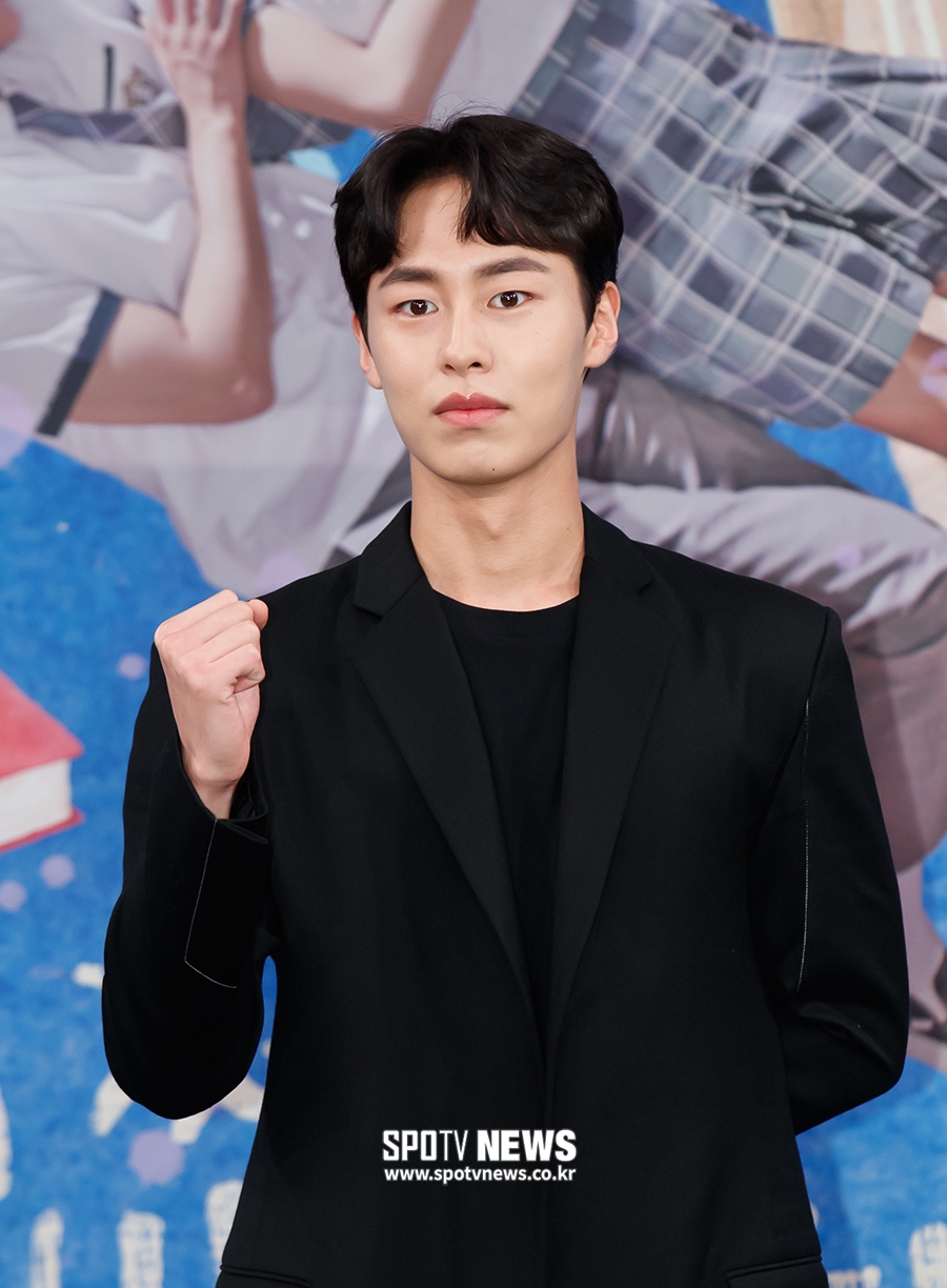 [포토S] 이재욱, 긴장되는 제작발표회
