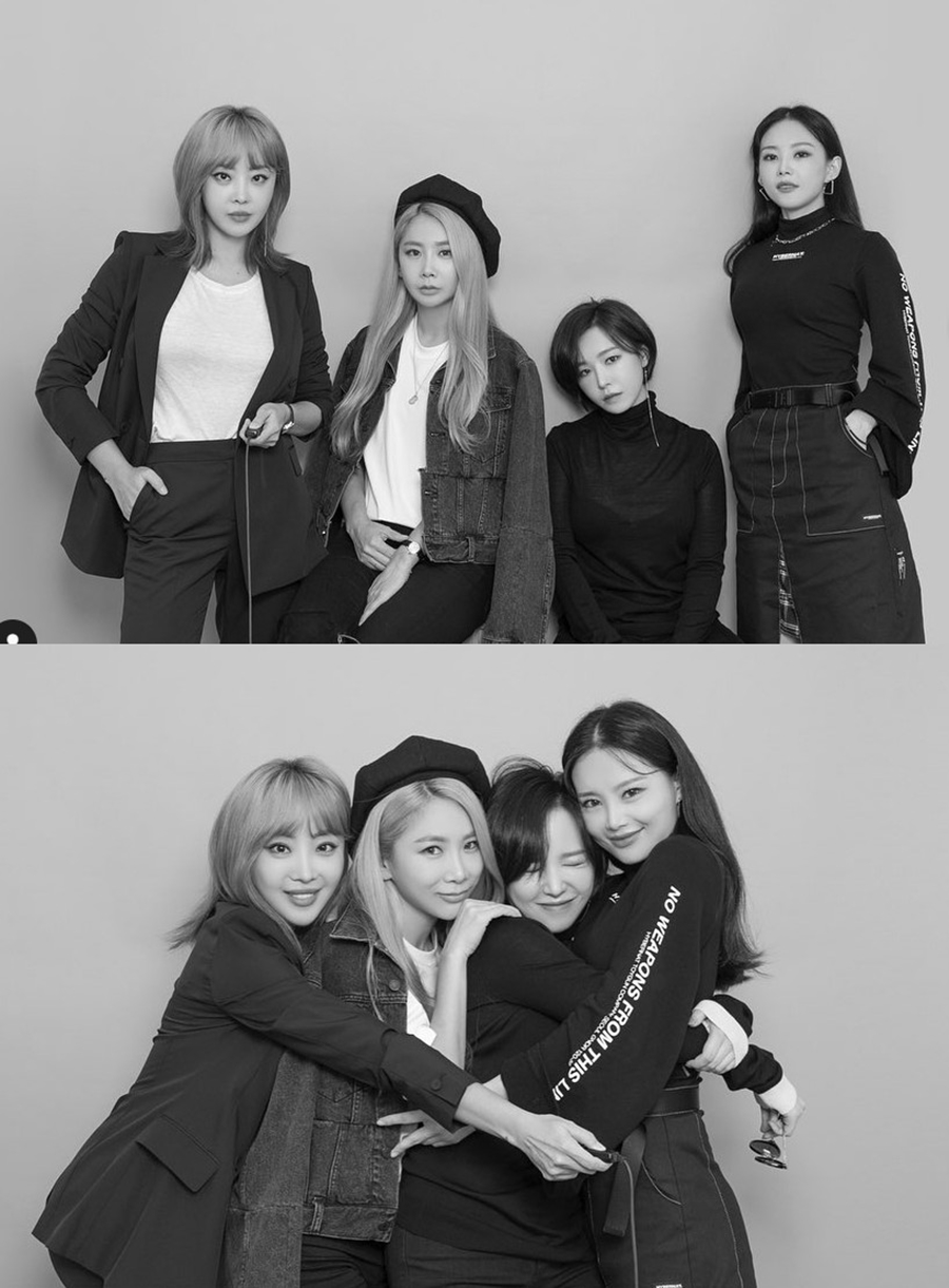 브라운아이드걸스, 공식 SNS 개설→완전체 사진 공개 '컴백 초읽기'