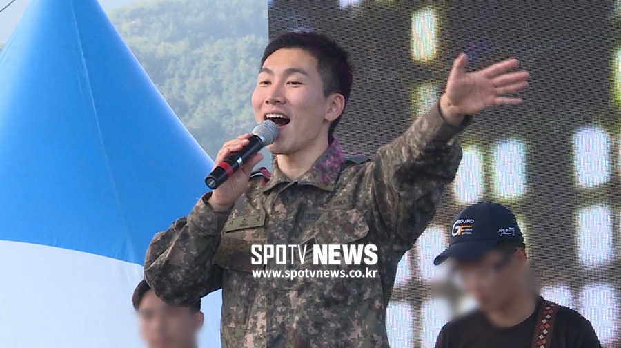 전역 D-186! 서은광 상병이 부르는 '너 없인 안 된다' [영상]