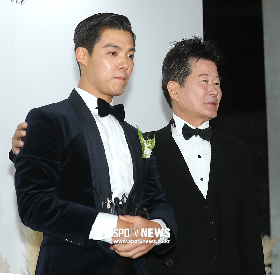 [포토S] 태진아, '우리 강남이가 결혼을 하네요'
