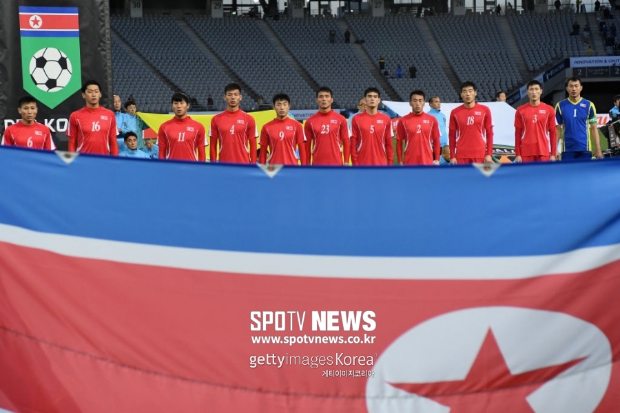 '7번 대결' 손흥민 vs 한광성, 북한 2년 전 남북전 선수 7명 출전