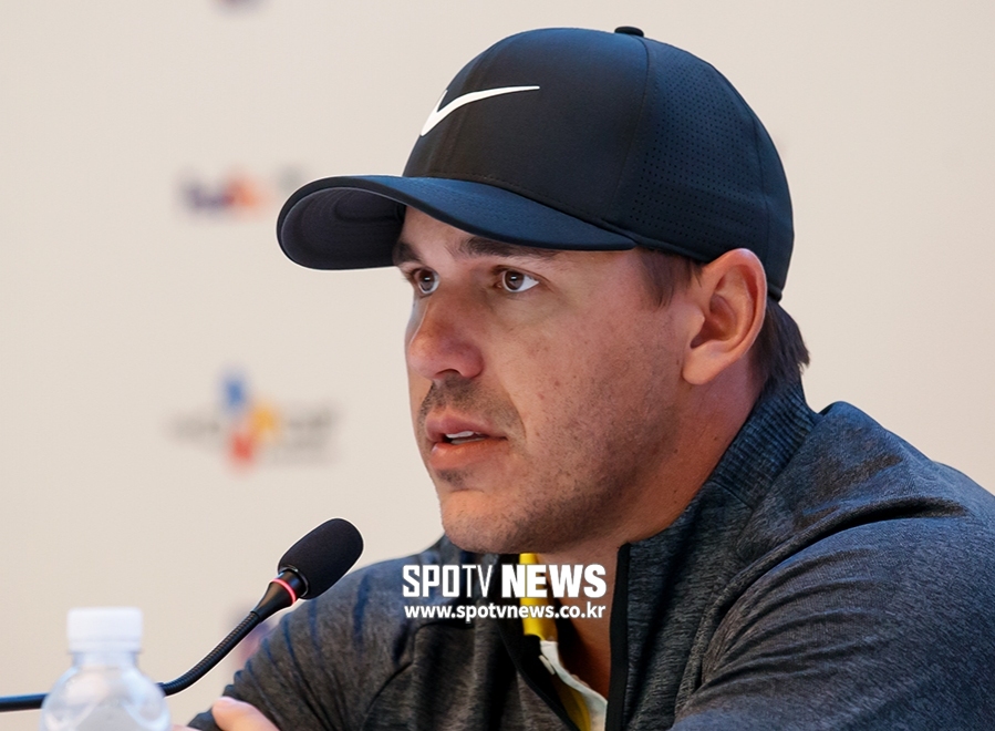 [THE CJ CUP 영상] '디펜딩 챔피언' 켑카 "제주에서 세계 1위 등극…2연패 자신"