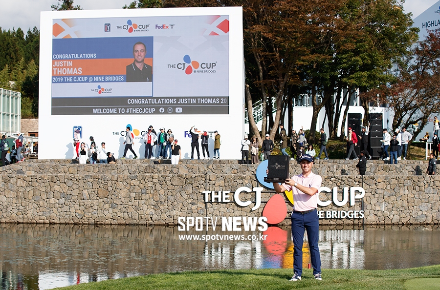 [포토S] 저스틴 토마스, 다시 한번 THE CJ CUP 챔피언
