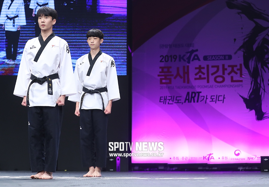 [포토S] KTA 품새최강전, '태권도 ART가 되다'