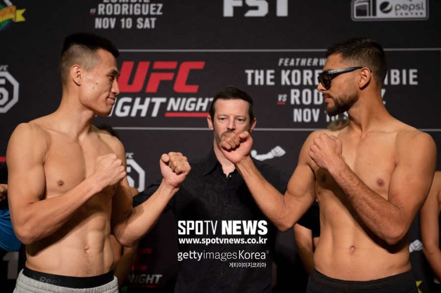 [정오의 UFC] 정찬성, 랭킹 한 계단 하락…야이르가 6위로
