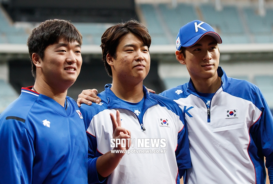 [포토S] 고우석-강백호-이정후, 청소년 대표부터 성인 대표팀까지