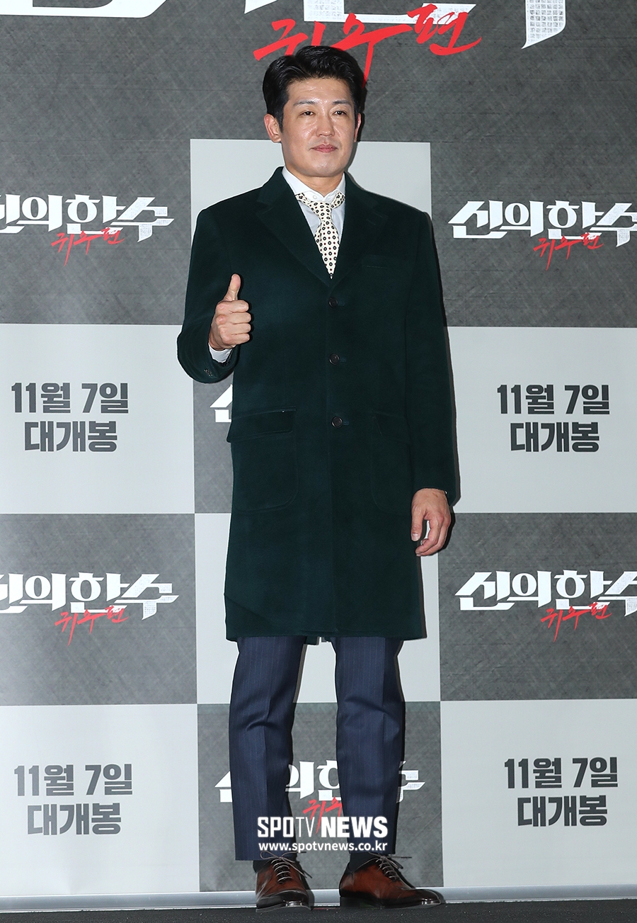 [포토S] 허성태, 코트가 포인트!