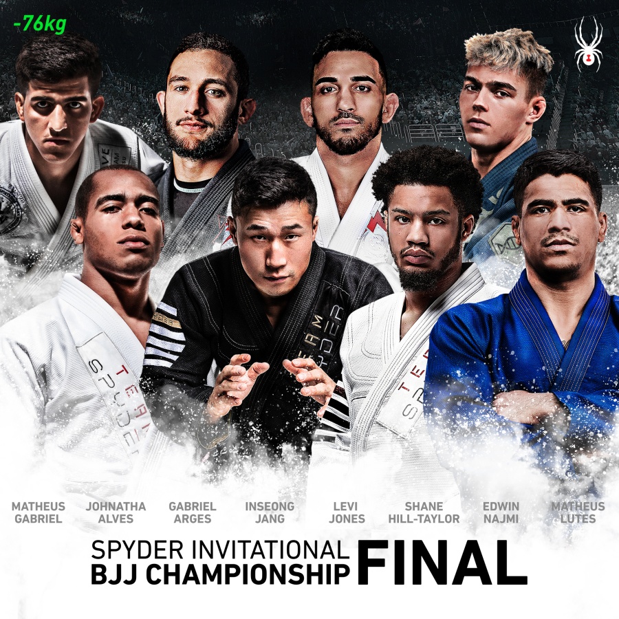 스파이더 인비테이셔널 BJJ 챔피언십, 파이널 출전자 전원 확정