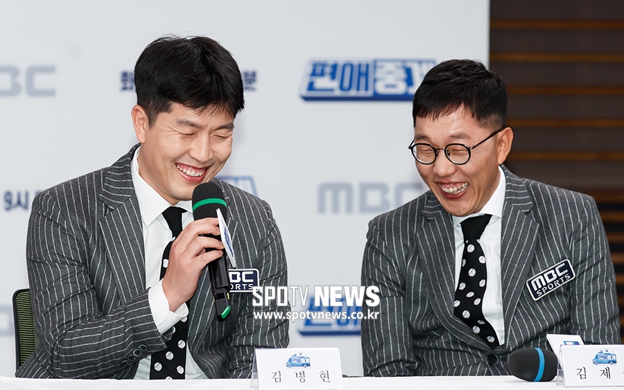 [포토S] 김병현-김제동, '예능은 어색해'