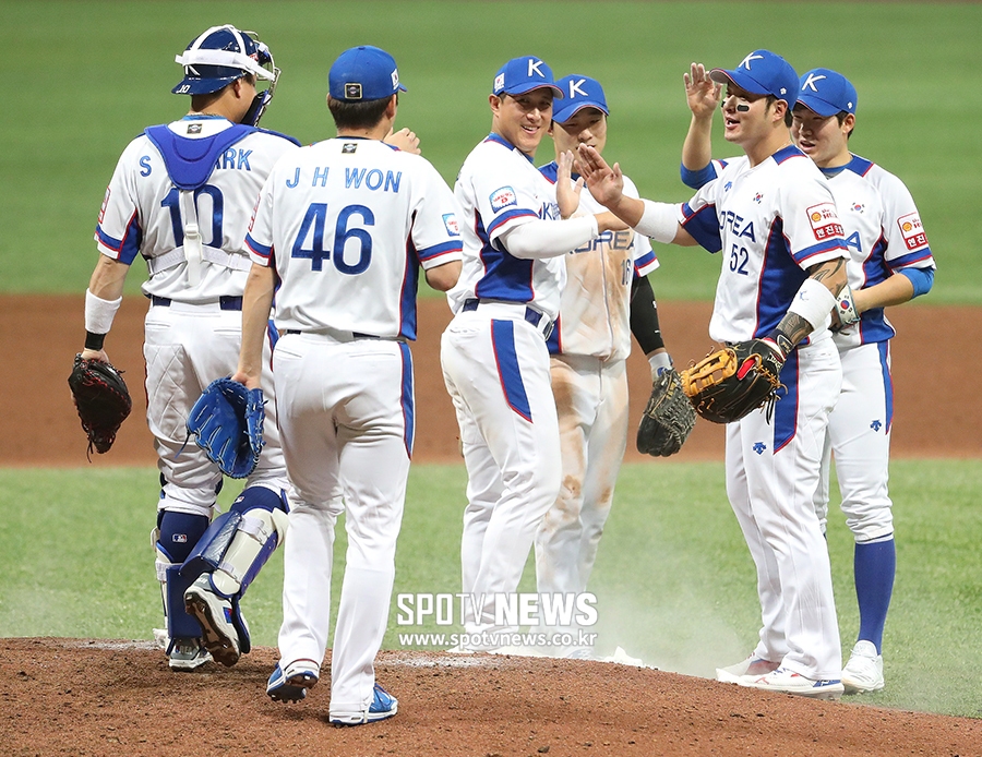 [포토S] 한국, 프리미어12 기분 좋은 출발