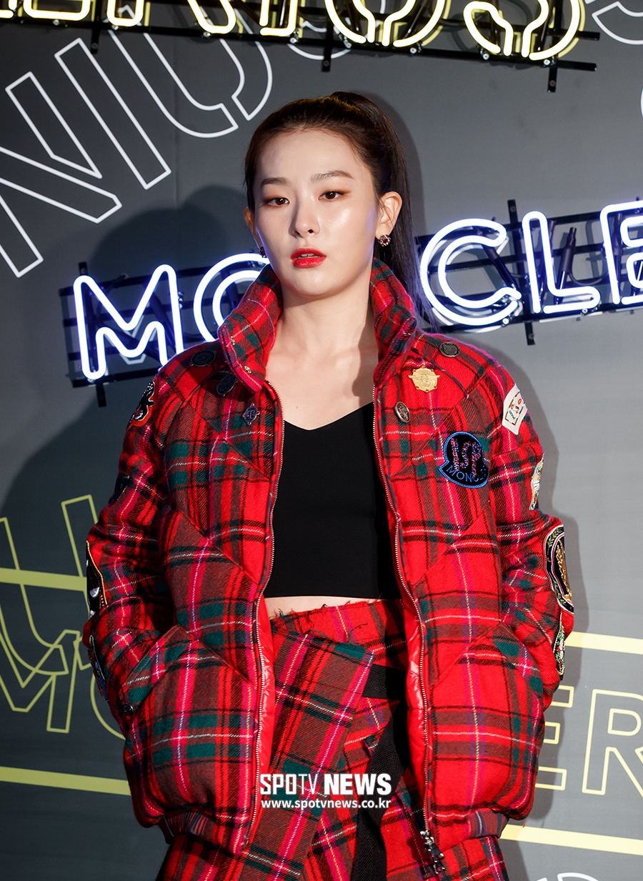 [포토S] 레드벨벳 슬기, 패딩도 레드