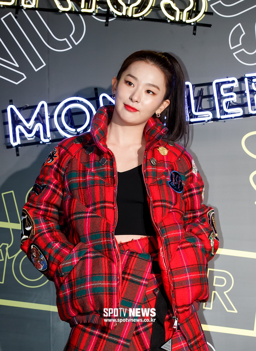 [포토S] 레드벨벳 슬기, 발랄한 패딩 패션