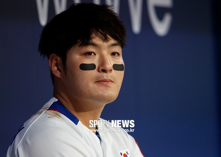 [포토S] 박병호, 힘겨운 예선 라운드