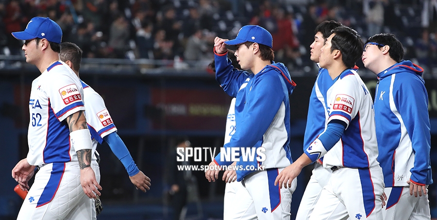 [포토S] 김경문호, 대만에 0-7 충격적인 완패