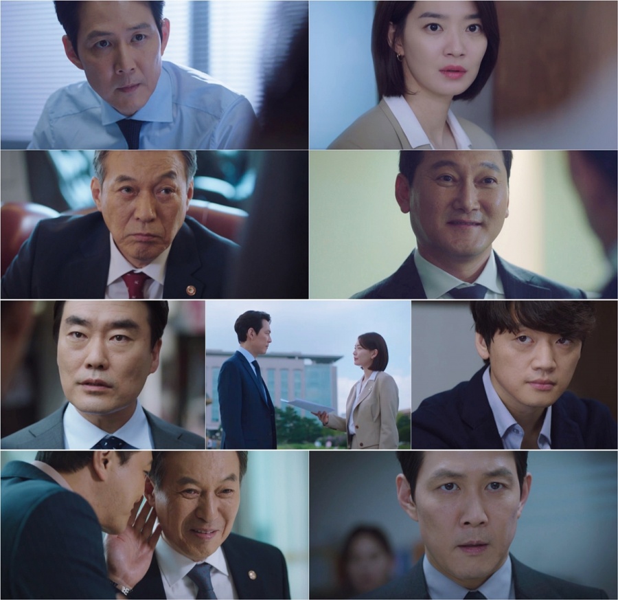 '보좌관2' 김갑수 "이정재가 선거기간 뒷돈 받았다" 수사의뢰[TV핫샷]