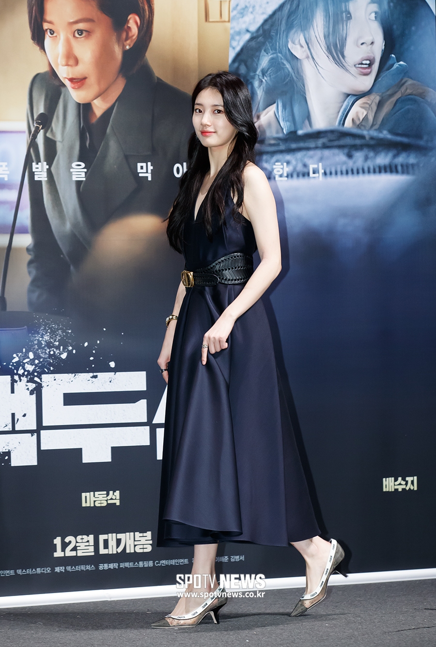 [포토S] 배수지, 디자이너도 감탄할 드레스 자태