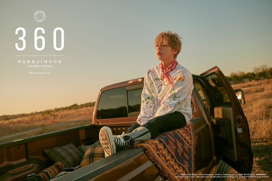 "자유로운 20대"… 박지훈, '360' 180도 버전 티저 공개