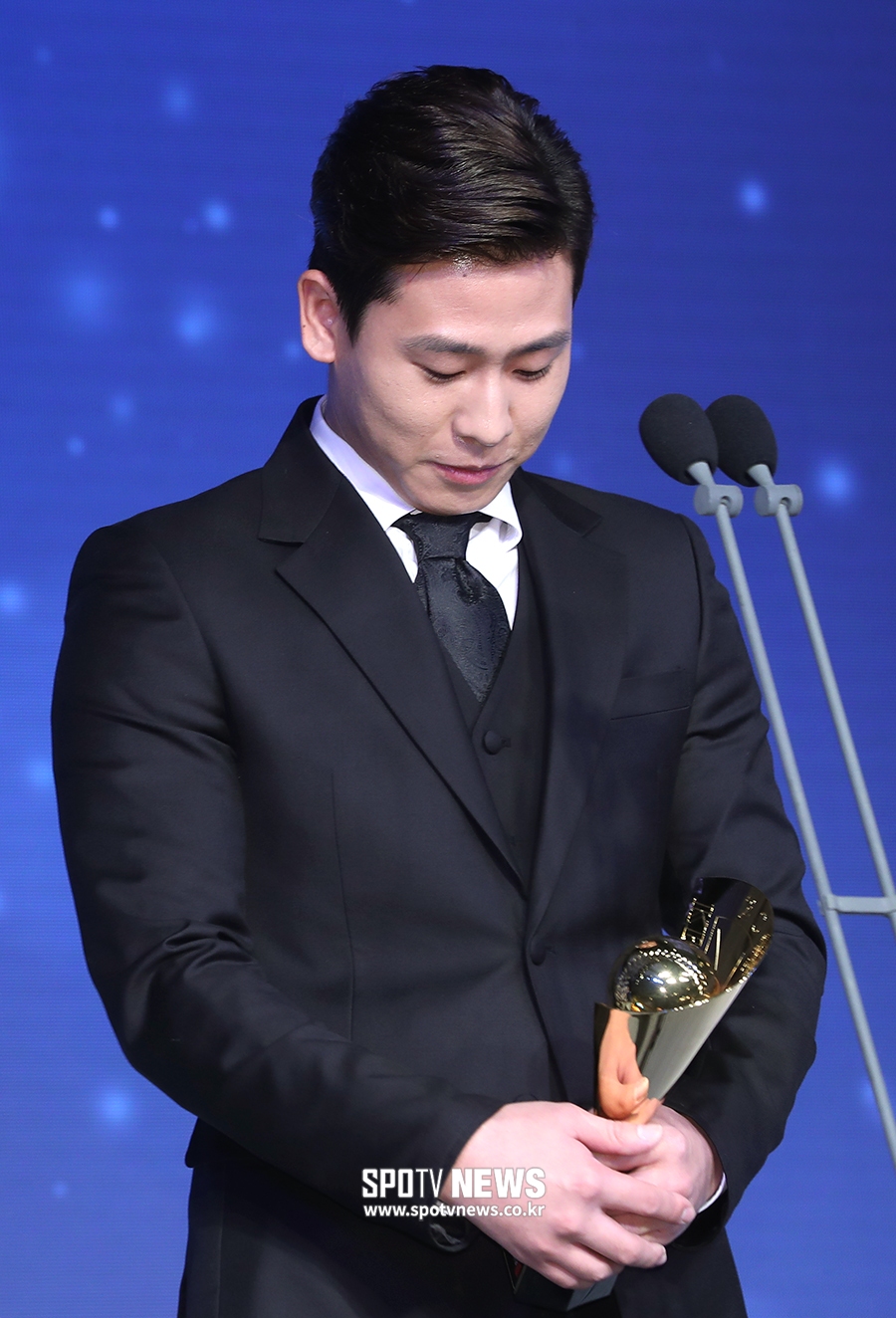 [포토S] 박찬호, "김민호 코치님, 힘내셨으면"