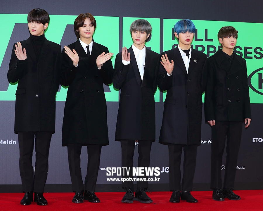 [포토S] TXT, '멜론 어워드 왔어요~'