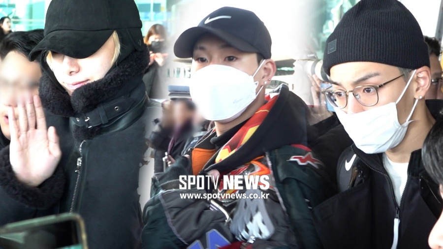 몬스타엑스(MONSTA X) 귀국, 남성미 넘치는 비주얼 [공항패션]