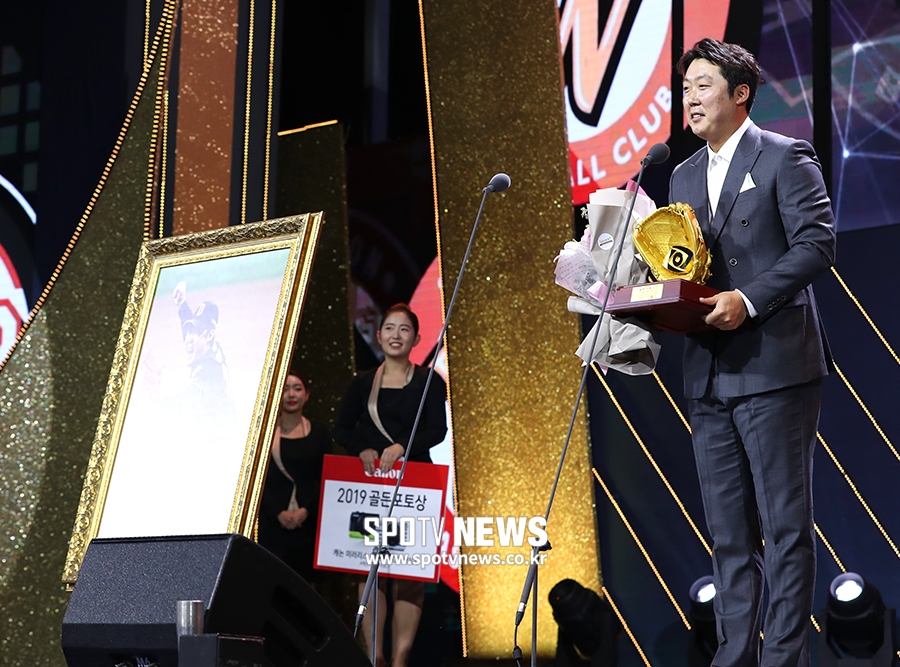 [포토S] 골든포토상 수상한 배영수