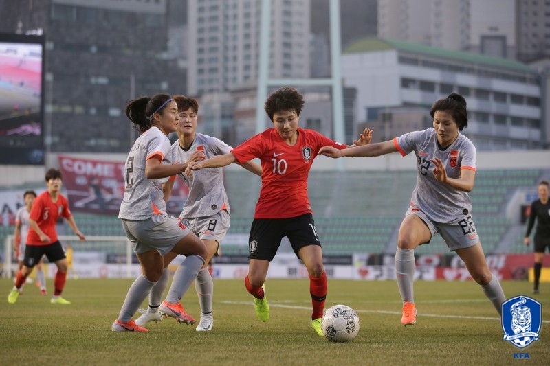 [현장 REVIEW] ‘콜린 벨 데뷔전’ 한국 女, 중국과 0-0 무승부