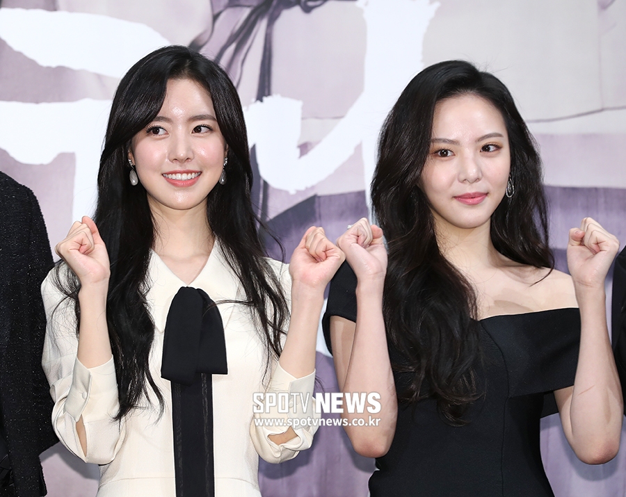 [포토S] 진세연-이열음, 파이팅도 예쁘게