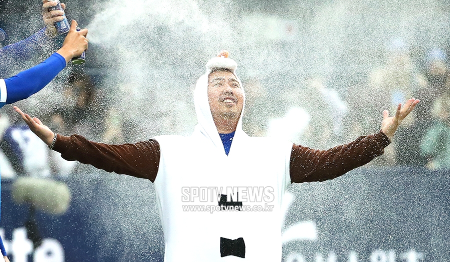 [포토S] '올라프' 유희관, '종범신팀 렛잇고~'
