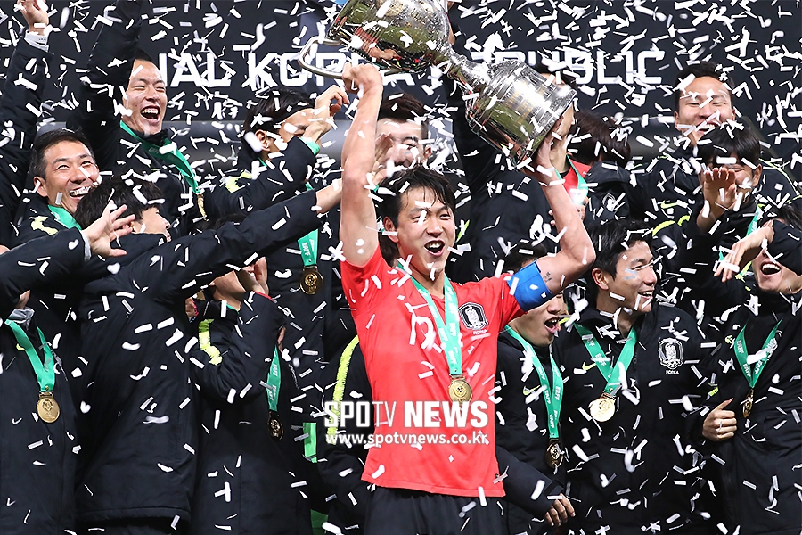 [포토S] 한국, 일본 꺾고 동아시안컵 첫 3연패!