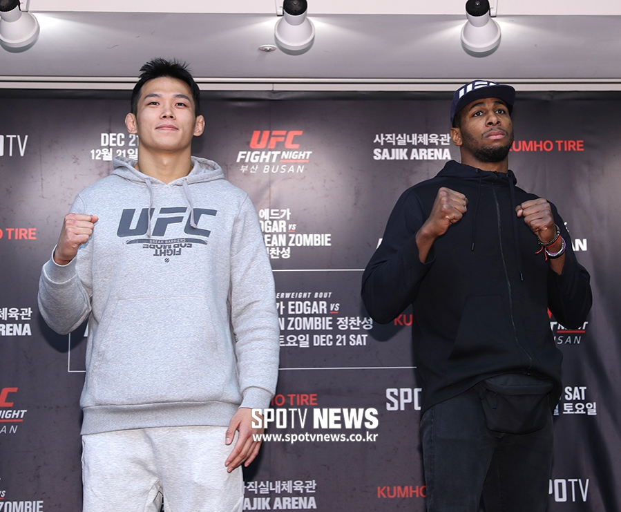 [포토S] 정다운, UFC 두 번째 상대는 로드리게스
