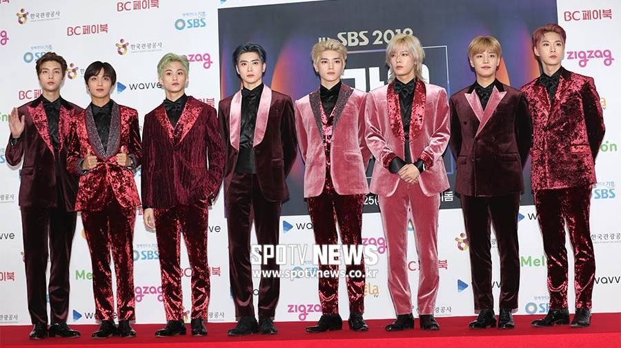 [포토S] NCT 127, 'SBS 가요대전 왔어요!'