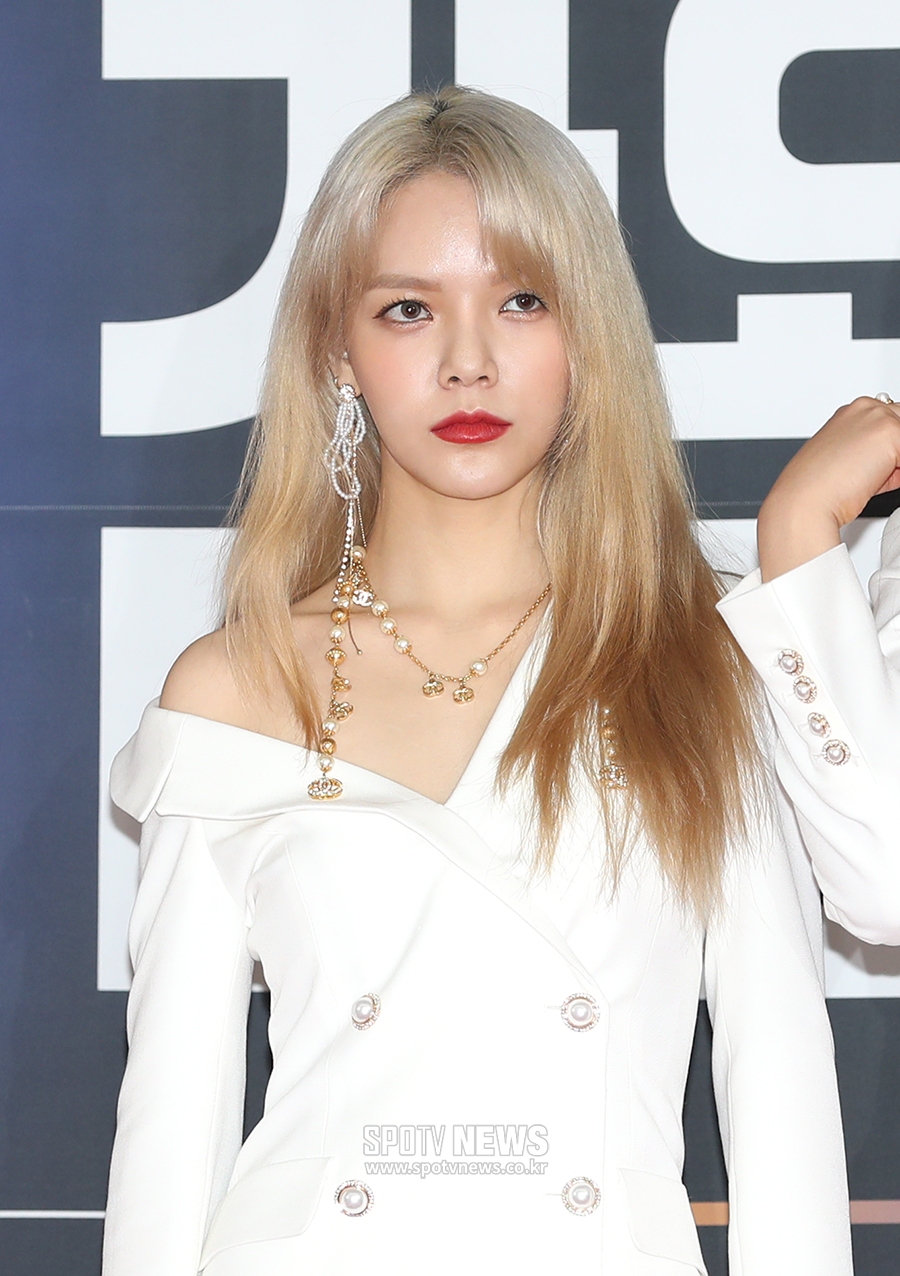 [포토S] AOA 지민, 금발 미녀