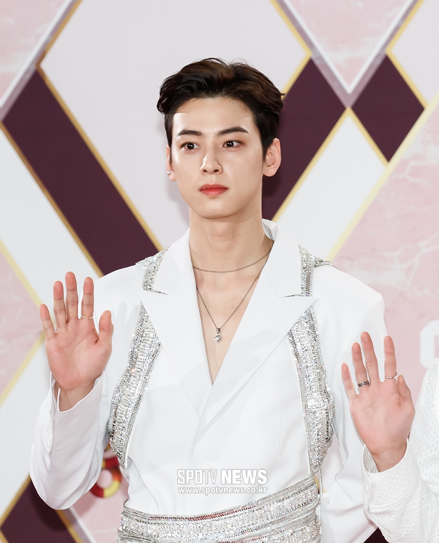 [포토S] 아스트로 차은우, 흠잡을 곳 없는 외모