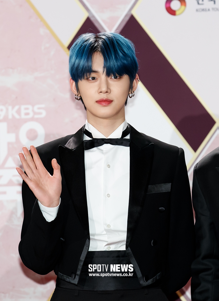 [포토S] TXT 연준, 개성 넘치는 헤어스타일