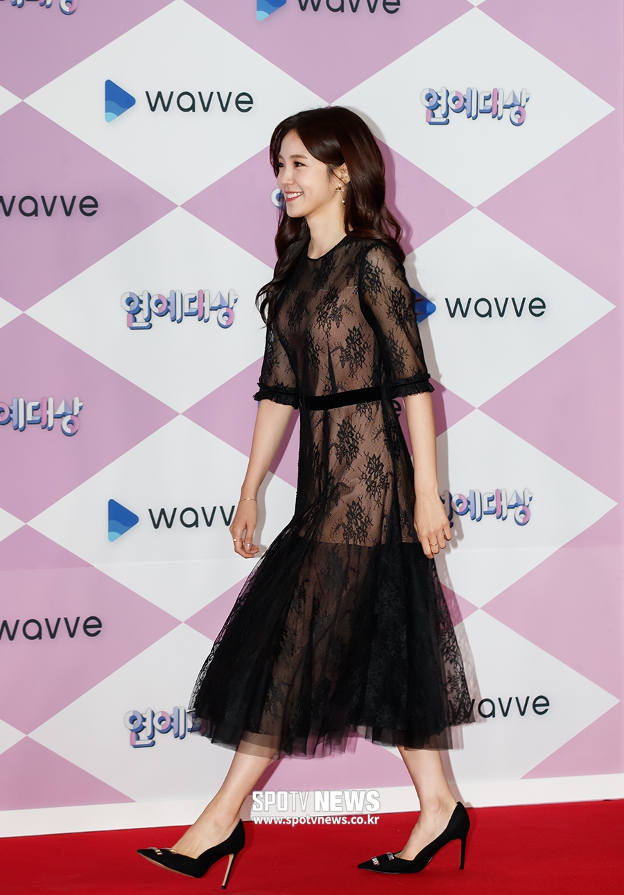 [포토S] 장예원 아나운서, 돋보이는 시스루 드레스