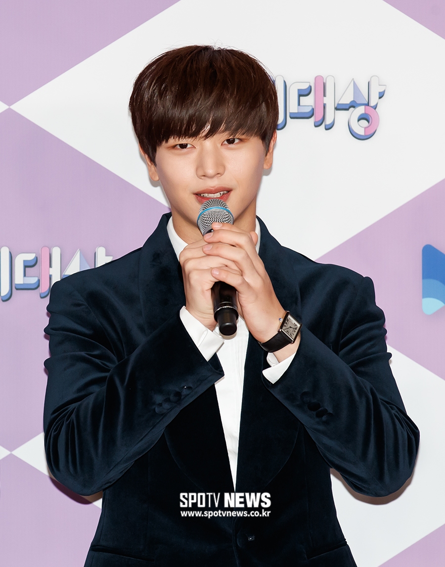 [포토S] 육성재, "정찬성 사부님 잊을 수 없어요"