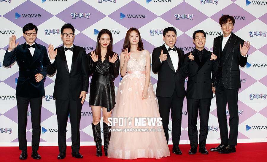 [포토S] 포토월 오른 런닝맨 멤버들