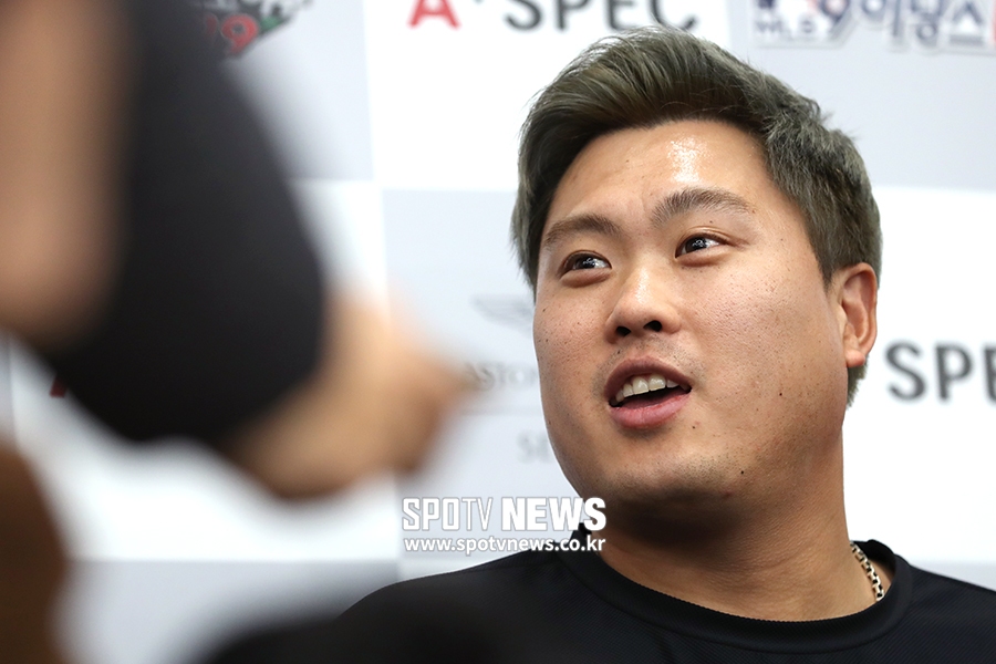 [포토S] 류현진, 시종일관 밝은 표정