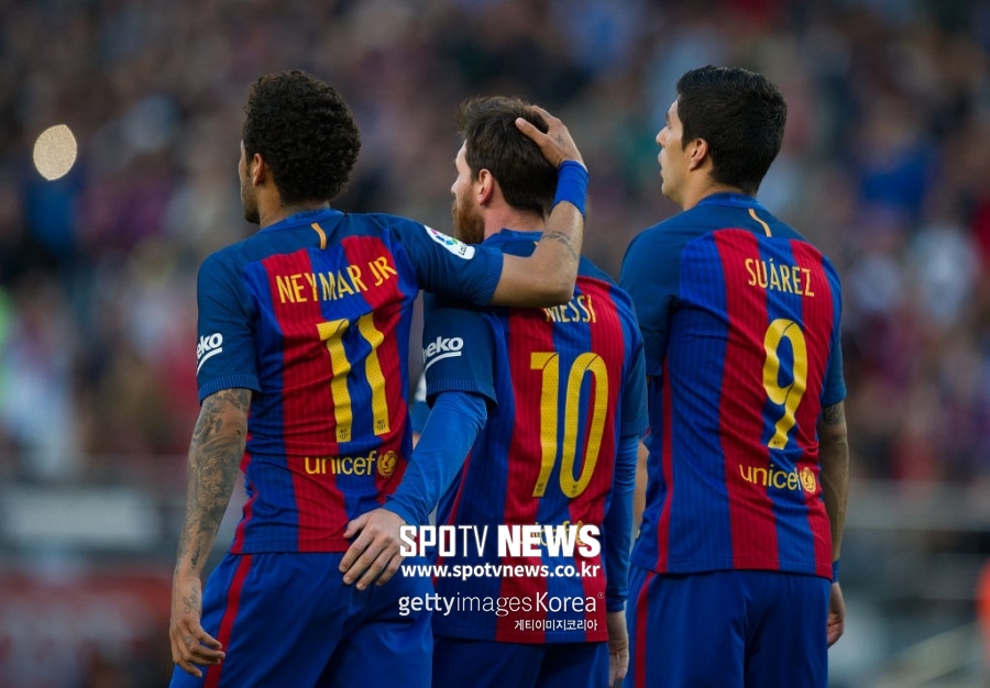 바르사 2010년대 베스트11…MSN 스리톱+최강 중원 구성