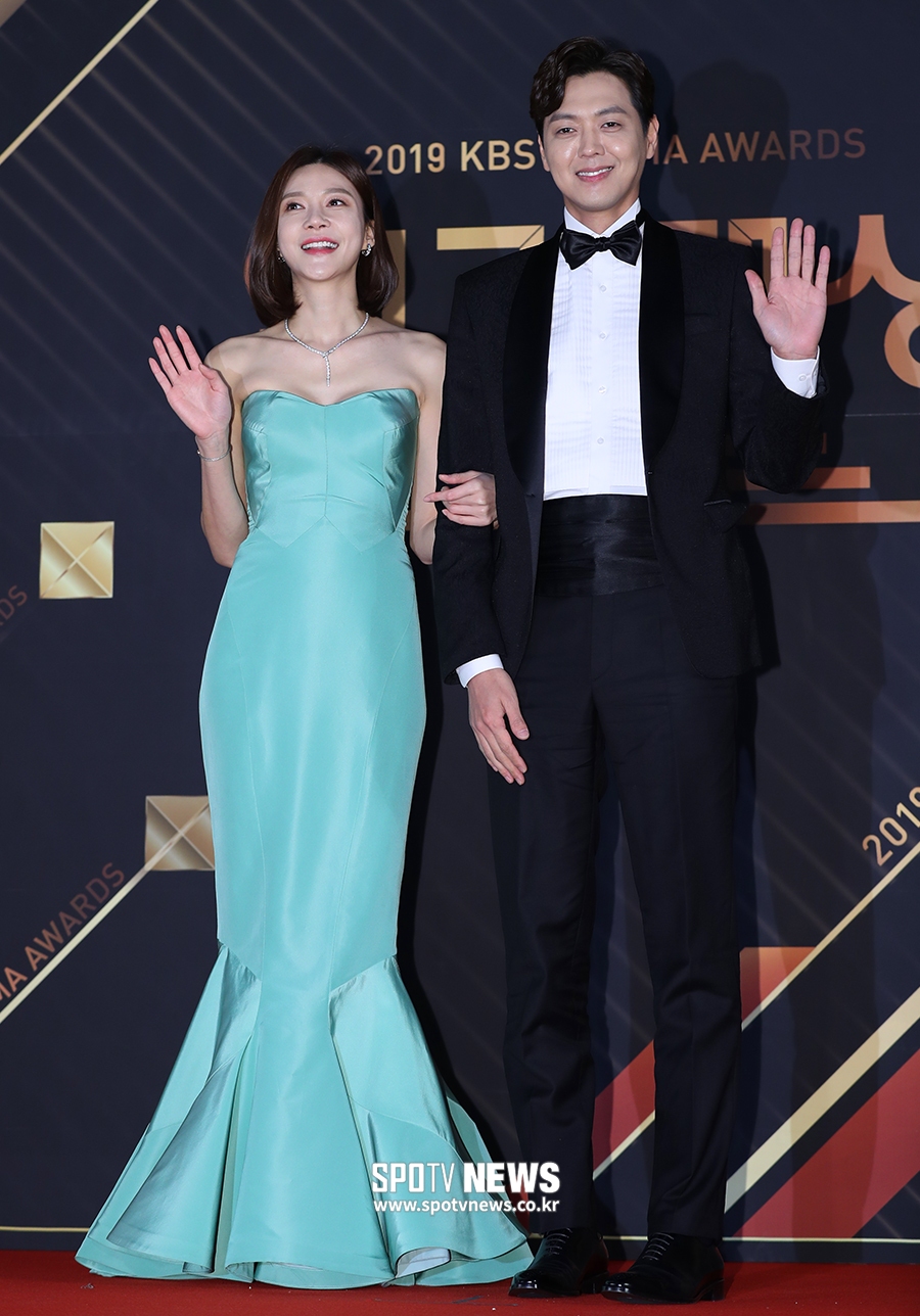 [포토S] 차예련-김흥수, 예쁘고 멋있게