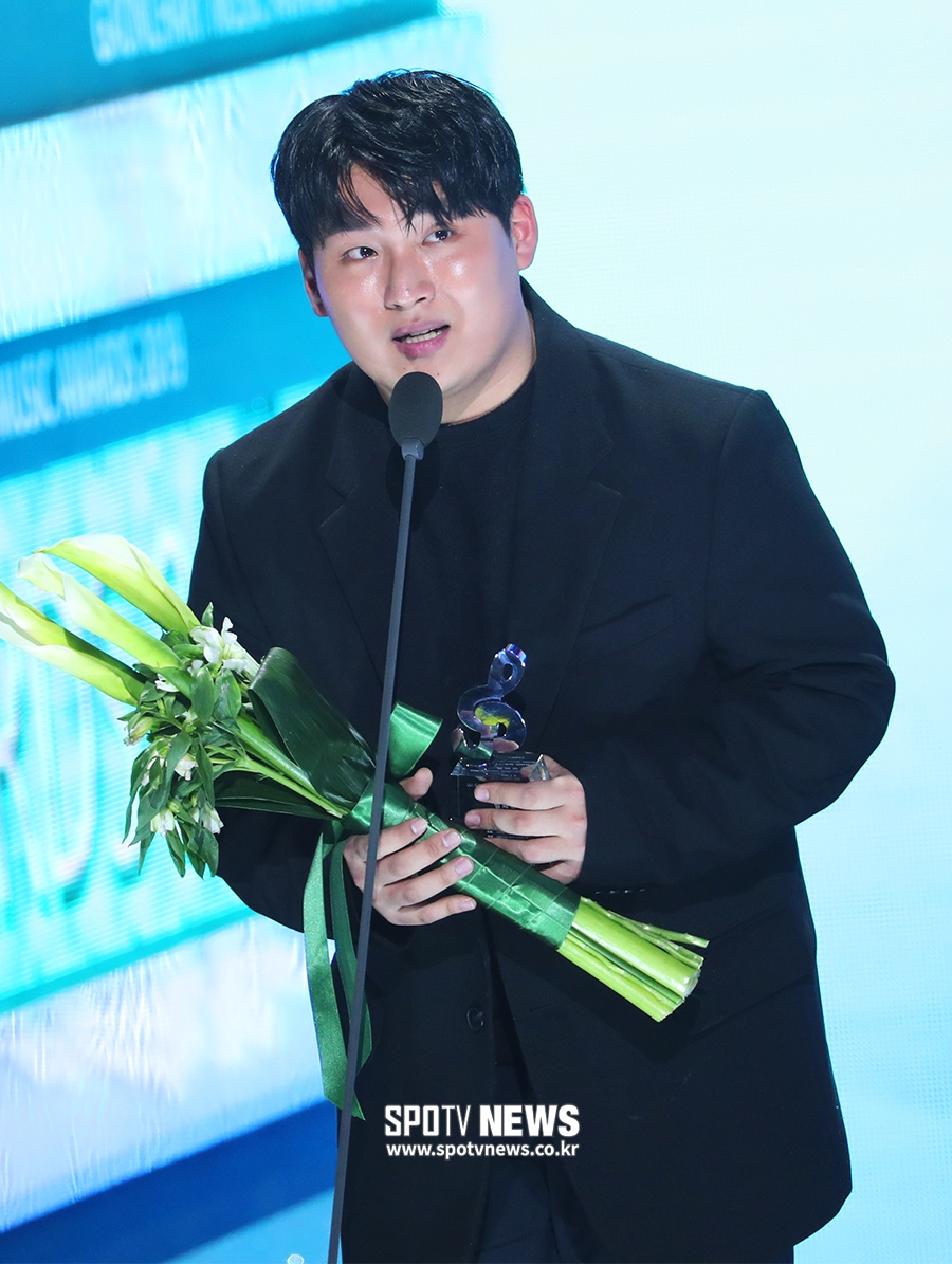 [포토S] 임재현, '좋은 상 주셔서 감사합니다'