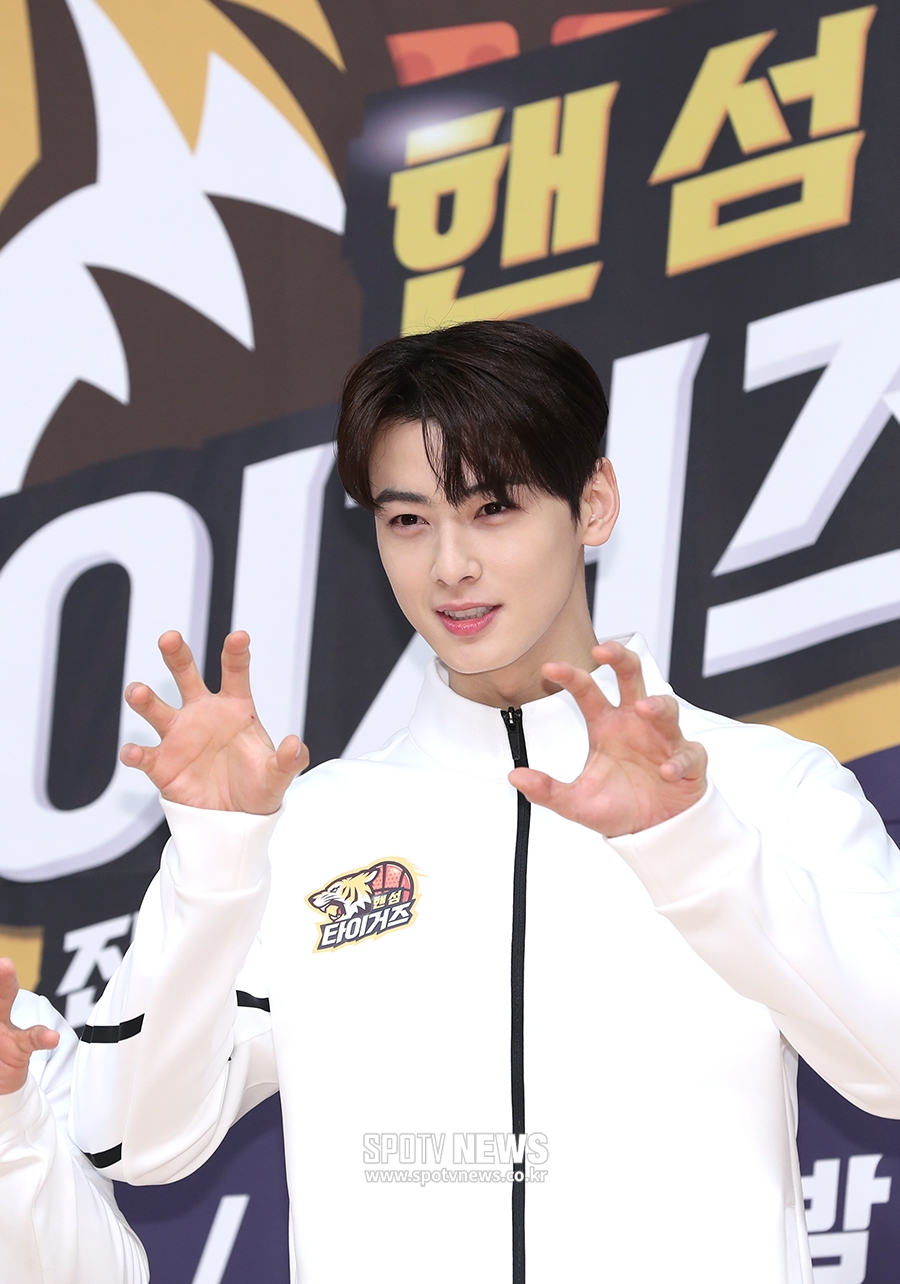 [포토S] 차은우, 핸섬 호랑이