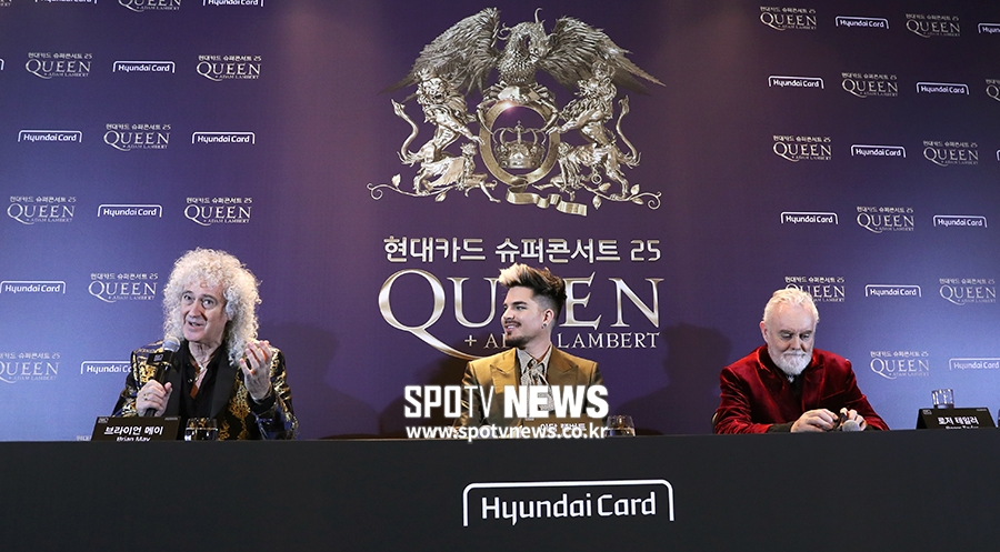 [포토S] 전설의 록밴드 '퀸', '고척돔에서 만나요!'