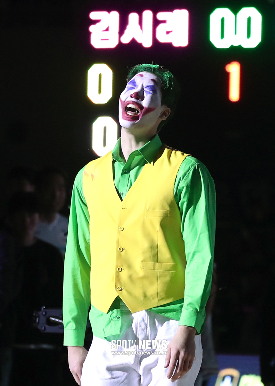 [포토S] 김진용, 농구장에 뜬 조커!