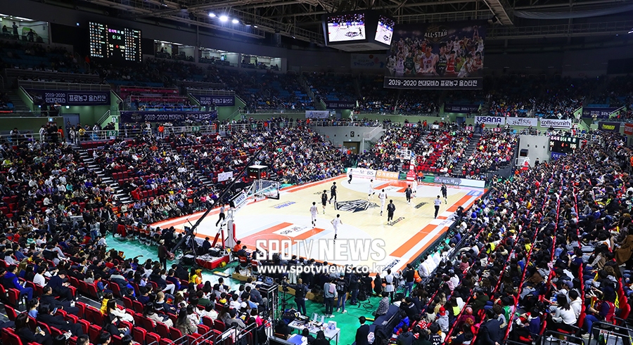 [포토S] 전석 매진된 KBL 올스타전