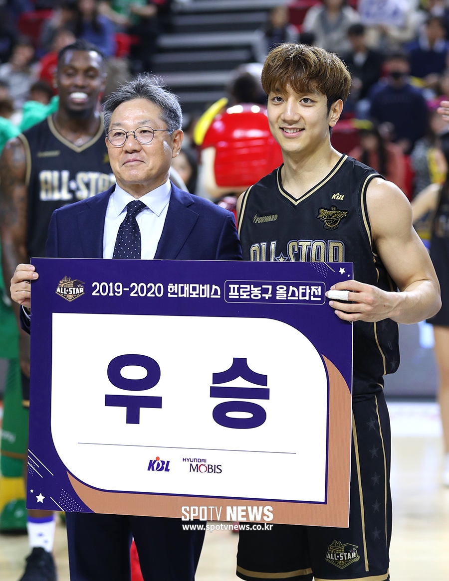 [포토S] KBL 올스타전, 허훈팀 우승
